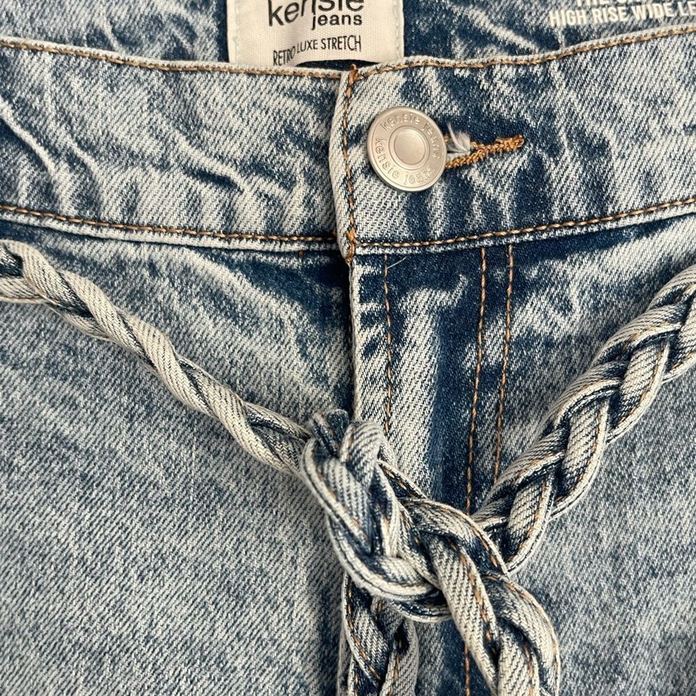 Kensie Light Blue Flare Jeans Retro Luxe Stretch
Color: Stone Wash Size: 14/32 - Picture 5 of 13